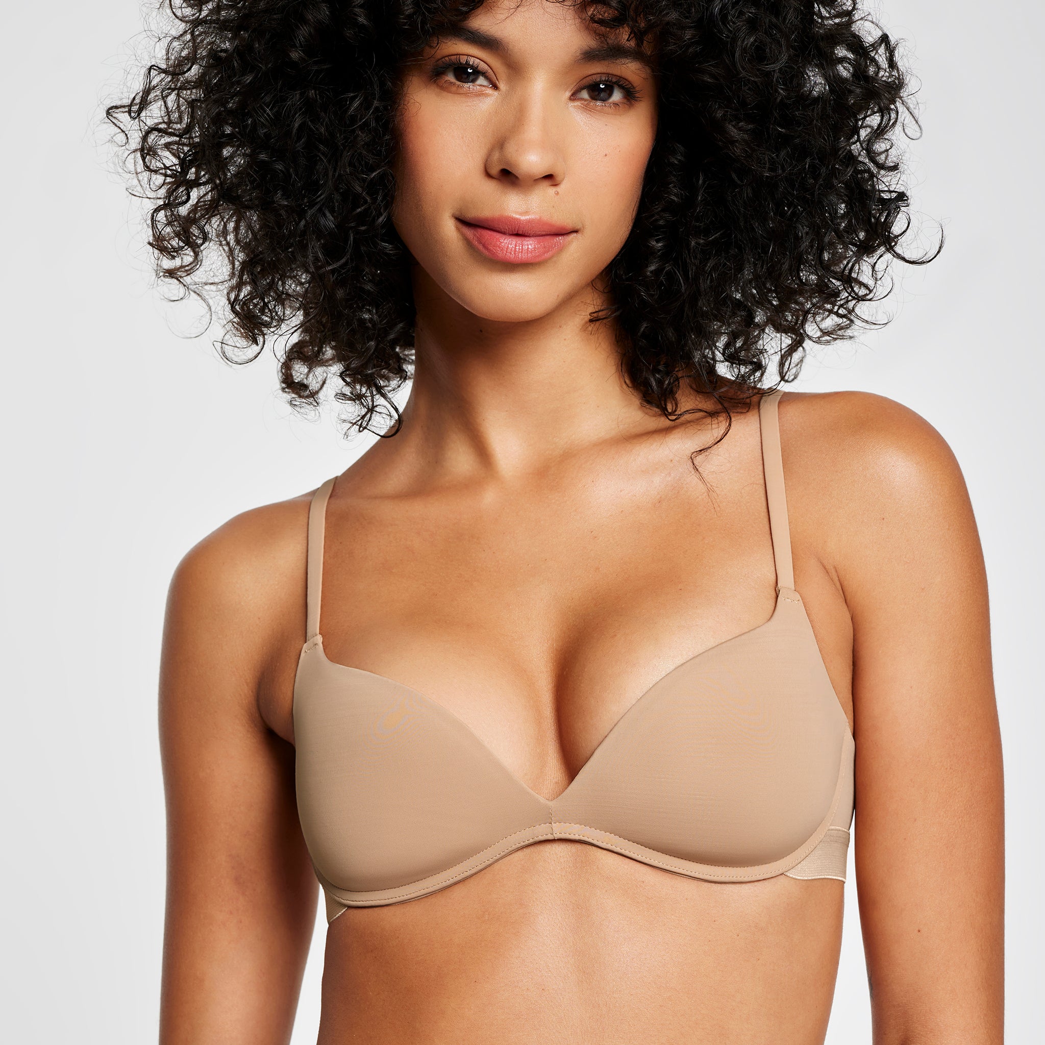 Zero-G Wirefree Lift Up Bra Fawn（Buy 1 Get 1Free）